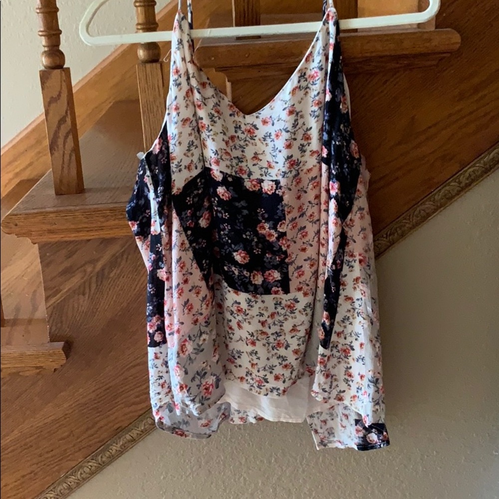 Patchwork Print Tank